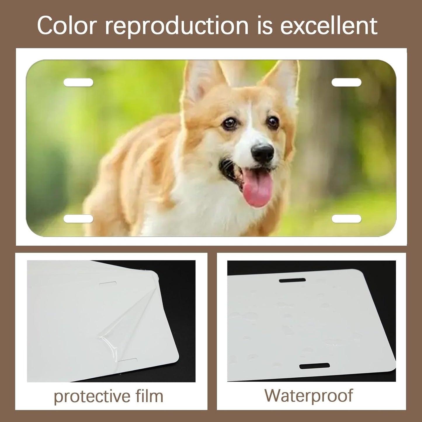 Metal Plate for Car