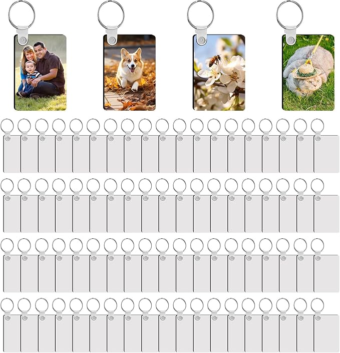 Double-sided keychain
