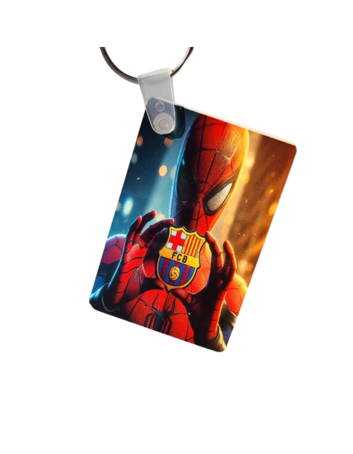 Double-sided keychain