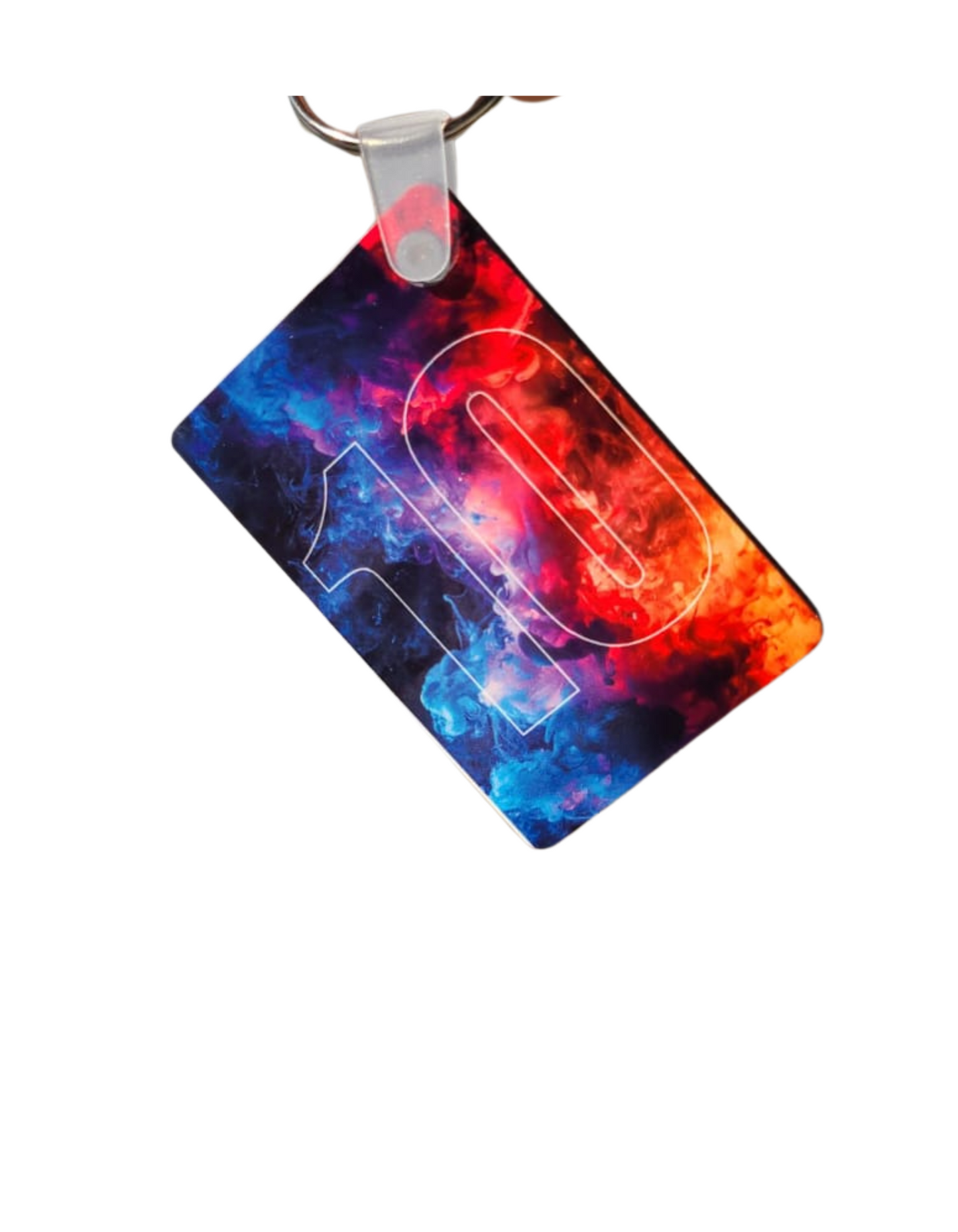 Double-sided keychain
