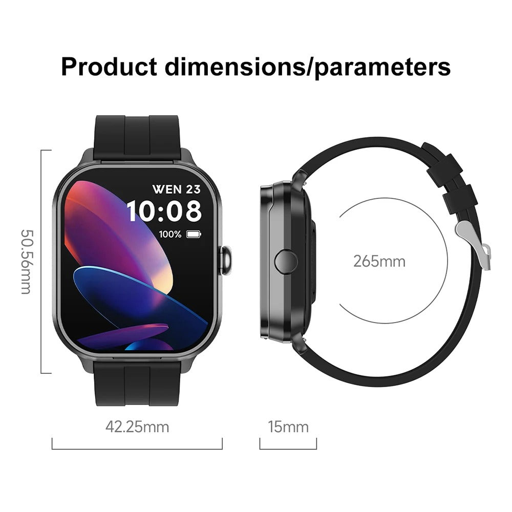 D8Pro smartwatch with headphones